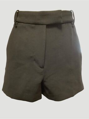 Wilfred Aritzia Tailored Dress Shorts Size 10 Black High Rise Trouser Shorts